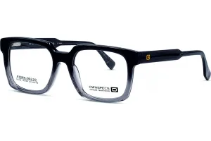 OWNSPECS FIONA-LITE Acetate Frame for Mens C6- BLACK/GREY