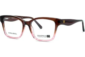 OWNSPECS FIONA-LITE Acetate Frame For Womens C3- BROWN/PINK