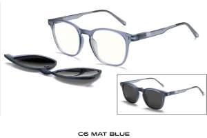 TRIGGER TR90 CLIP-ON FRAME M.NO.900 C6 M Blue